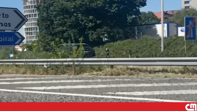 Um ferido em despiste na VCI no Porto