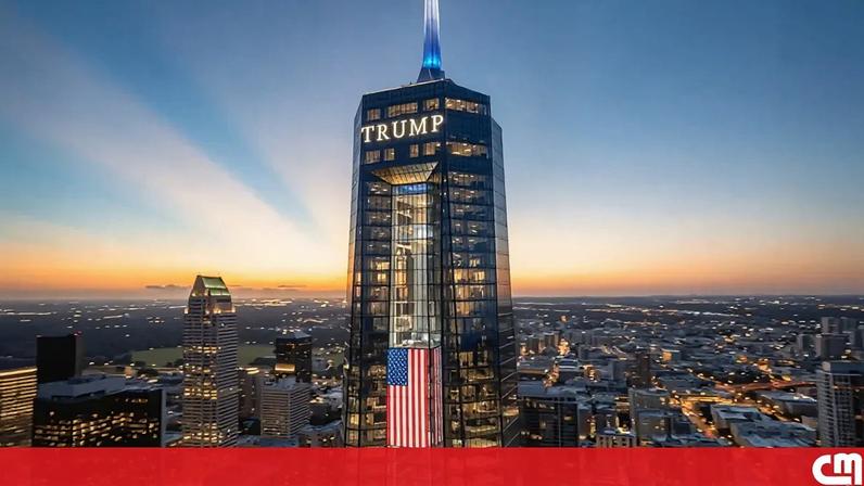 Vista da futura biblioteca presidencial em Miami