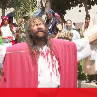 Peru celebra Semana Santa com encenações da vida de Jesus Cristo