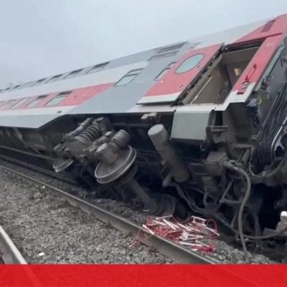 Descarrilamento de comboio na Rússia deixa 24 feridos