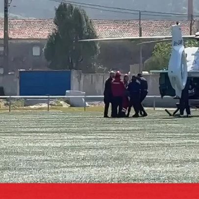 Resgate de helicóptero a pescador em estado grave após queda em Alcobaça