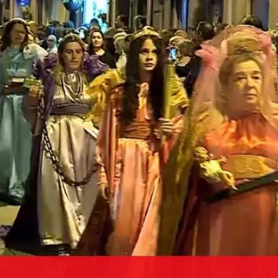 Milhares acompanham a procissão mais antiga de Braga