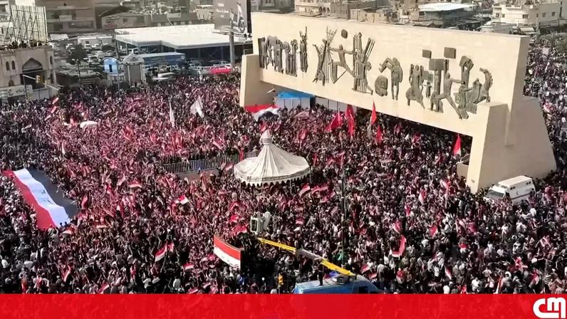 Milhares protestam em Bagdade contra guerra dos EUA e Israel com o Irão