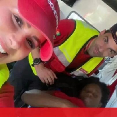 Bombeiros de Camarate auxiliam parto em casa na Páscoa