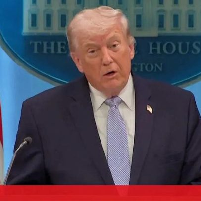 Trump volta a ameaçar o Irão com destruição do país