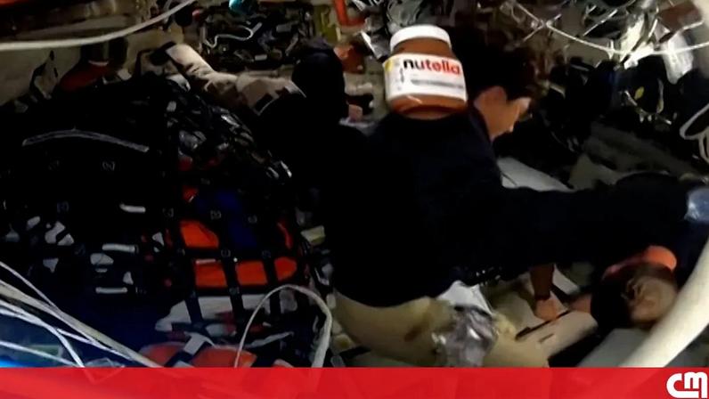 Frasco de Nutella flutua durante Artemis II, gerando gargalhadas
