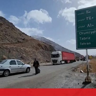 Repórteres da AP viajam da fronteira até à capital iraniana