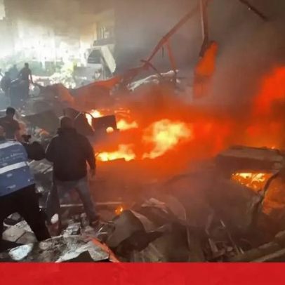 Equipes de resgate procuram sobreviventes nos escombros após ataques a Beirute