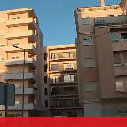 Canalizador cai de prédio de sete andares nas Caldas da Rainha