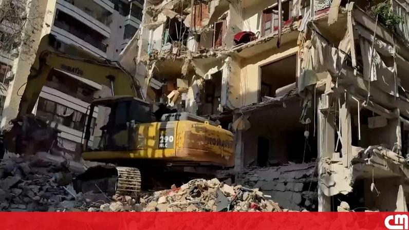 Equipas de resgate continuam as buscas por sobreviventes após ataques israelitas a Beirute