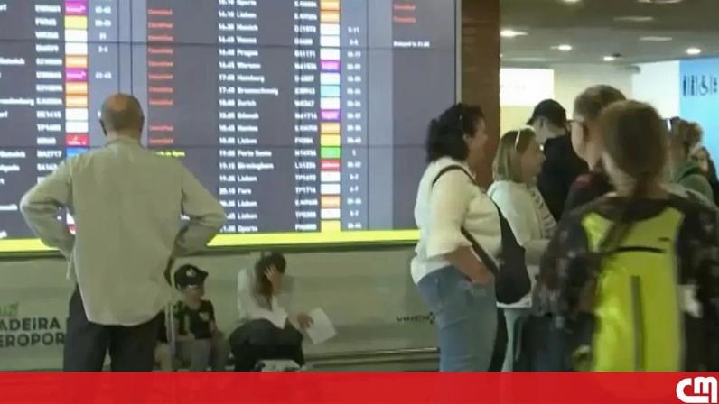 Aeroporto da Madeira cancela vários voos devido ao vento forte
