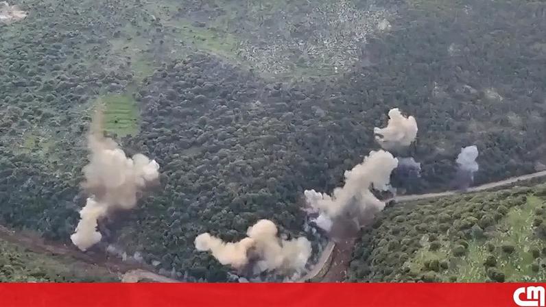 IDF divulga imagens de ataques no sul do Líbano