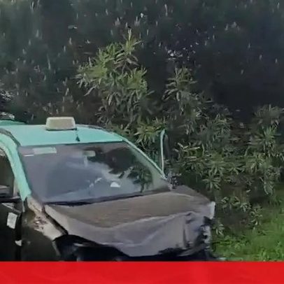 Taxista gravemente ferido após despiste em Lisboa