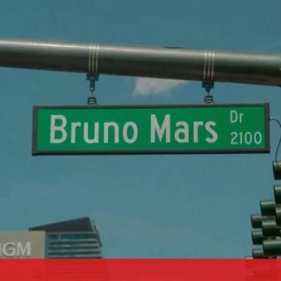 Las Vegas batiza rua com o nome de Bruno Mars