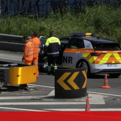 Motociclista morre após colisão com carro em Braga