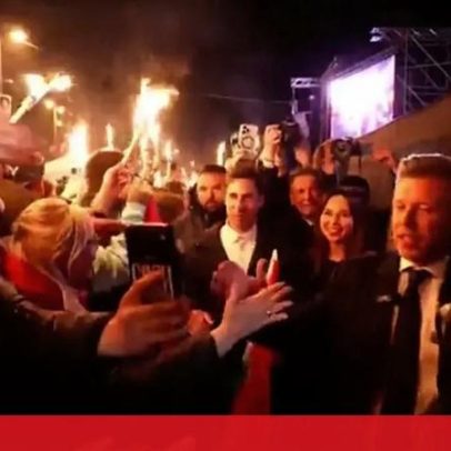 Péter Magyar celebra vitória na Hungria e aponta mudança do regime Orbán