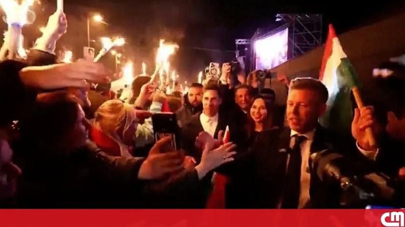 Péter Magyar celebra vitória na Hungria e aponta mudança do regime Orbán