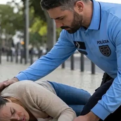 PSP presta auxílio a mulher com aneurisma cerebral em Lisboa