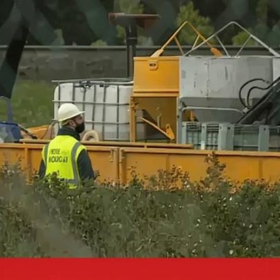 Acidente ferroviário em Coruche deixa dois feridos