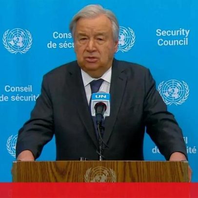 Guterres pede respeito ao direito internacional no conflito no Médio Oriente
