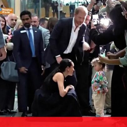 Harry e Meghan visitam crianças num hospital de Melbourne
