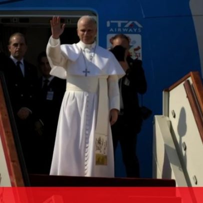 Papa Leão XIV parte da Argélia com destino aos Camarões