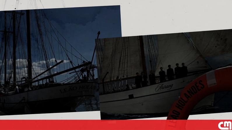 Leão Holandês: barco que completou a 3ª volta ao mundo com vídeo BTS em Portugal