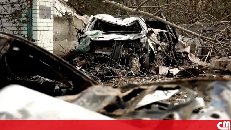 Zonas residenciais em Dnipro destruídas após ataques russos