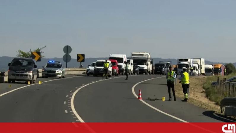 Um morto em acidente com colisão e atropelamento no IP2, Beja