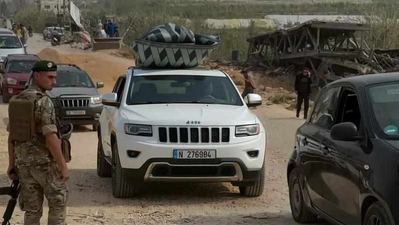 Deslocados no sul do Líbano hesitam em regressar às suas aldeias