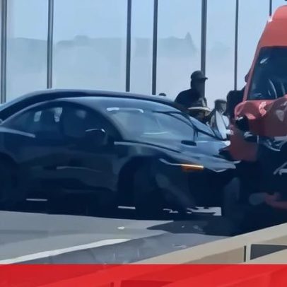 Acidente na Ponte 25 de Abril interrompe trânsito Almada-Lisboa