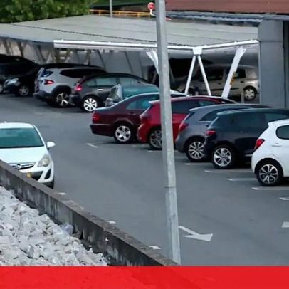 Homem dispara em parque de estacionamento de supermercado em Portalegre