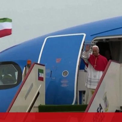 Papa Leão XIV já está na Guiné Equatorial