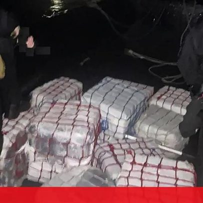 Traficantes fogem em alto mar devido à falha de coordenação entre polícias
