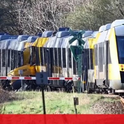 Colisão entre dois comboios na Dinamarca deixa 17 feridos, quatro em estado grave