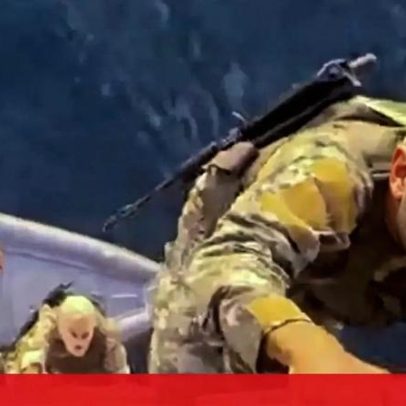 Imagens do IRGC mostram interceptação de navios no Estreito de Ormuz