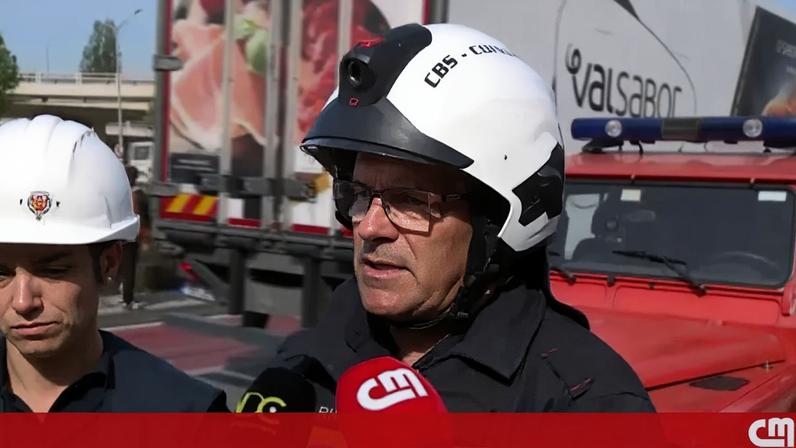 Um ferido em incêndio numa antiga fábrica em Coimbra