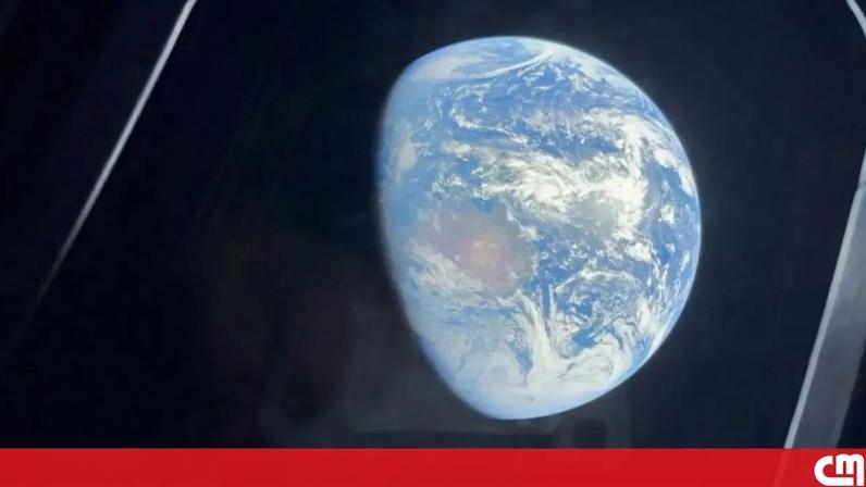 Novas imagens da Artemis II mostram a Terra a 54 mil quilómetros