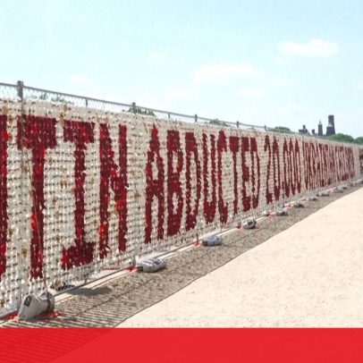 Washington instala 20 mil peluches em homenagem a crianças raptadas na Ucrânia