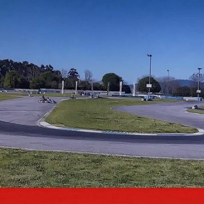 Vídeo mostra agressão de piloto de 68 contra jovem de 17 na prova de karting
