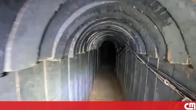 Exército israelita diz ter destruído rede de túneis subterrâneos com 14 km no norte de Gaza