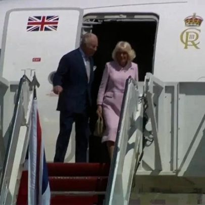 Rei Carlos III chega aos EUA para visita de Estado