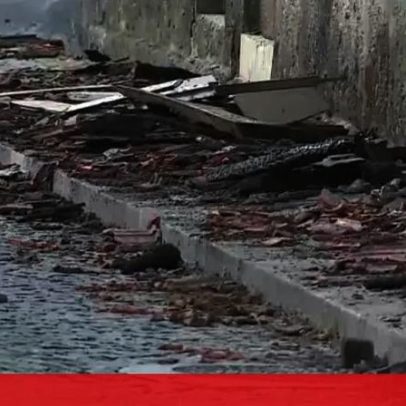 Incêndio destrói três casas devolutas em Santo Tirso