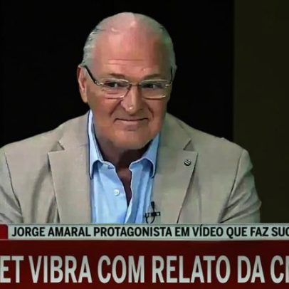 Jorge Amaral diz que vídeo era de música, mas ficou atrapalhado