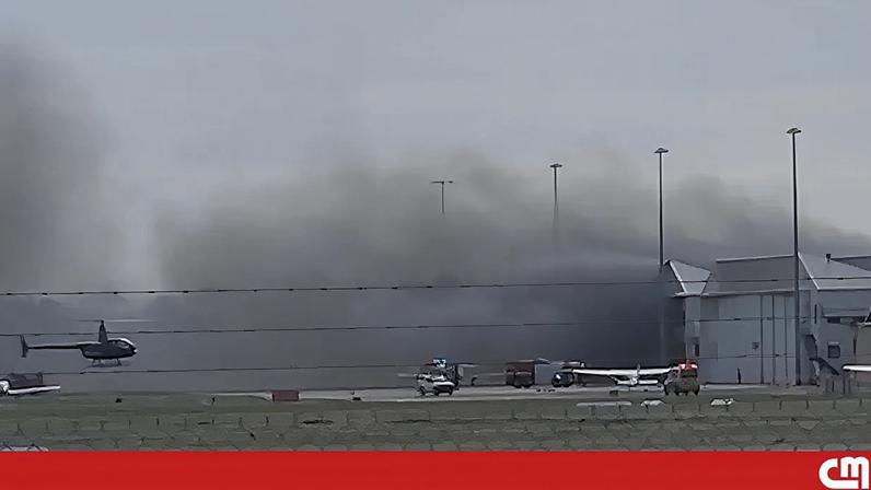 Dois mortos e feridos após avião colidir com hangar em aeroporto australiano