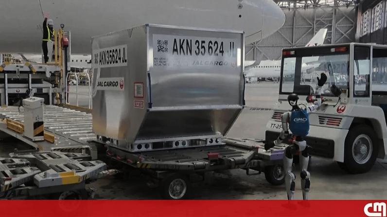 Robôs humanoides vão testar o transporte de bagagens no aeroporto de Tóquio