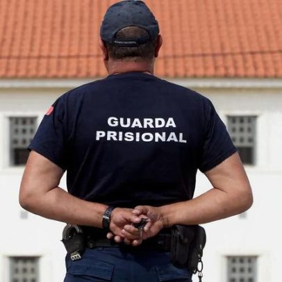 Chefias da guarda prisional participam em concentração de protesto