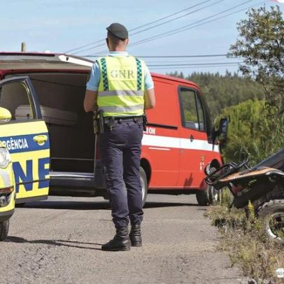 Mortes nas estradas sobem 36% no início deste ano em relação a 2025
