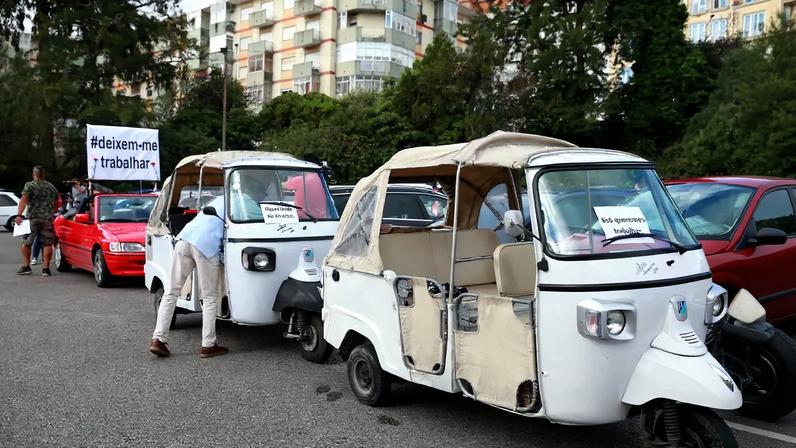 Câmara de Sintra não autoriza protesto de tuk-tuks na quinta-feira nos moldes anunciados