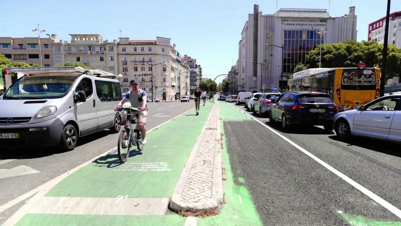 Ciclovia da Almirante Reis